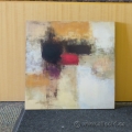 Multi Colored Darks on Lights Square Abstract Wall Decor